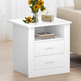 Hoxton Room Manchester 2 Drawer Bedside Table