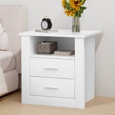 Hoxton Room Manchester 2 Drawer Bedside Table