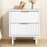 Hoxton Room Valle 2 Drawer Bedside Table