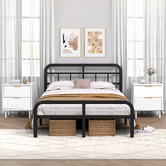 Hoxton Room Valle 2 Drawer Bedside Table
