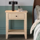 Hoxton Room Arthur 1 Drawer Bedside Table