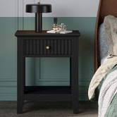 Hoxton Room Arthur 1 Drawer Bedside Table