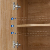Hoxton Room Everett 4 Door Cupboard
