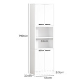 Hoxton Room Everett 4 Door Cupboard
