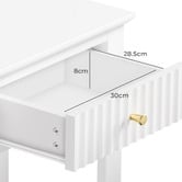 Hoxton Room Arthur 1 Drawer Bedside Table