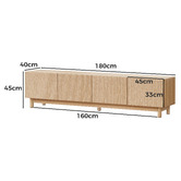 Hoxton Room 180cm Geralt 4 Door Entertainment Unit