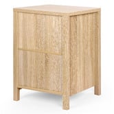 Hoxton Room Alira Rattan 1 Drawer Bedside Table
