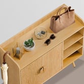 Hoxton Room Bexley Shoe Cabinet with Open Shelves