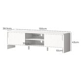 Hoxton Room 150cm Tyron 2 Sliding Door Entertainment Unit