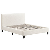 Hoxton Room White Kiana Boucle Bed