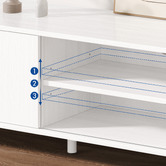 Hoxton Room 150cm Tyron 2 Sliding Door Entertainment Unit