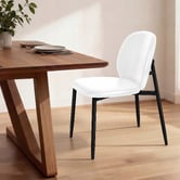 Hoxton Room Dorado Faux Leather Dining Chairs