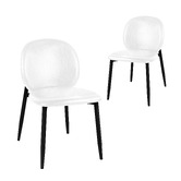 Hoxton Room Dorado Faux Leather Dining Chairs