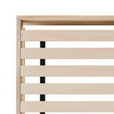 Hoxton Room Tommy Platform Bed with Bookcase Headboard