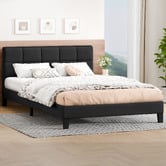 Hoxton Room Black Cassandra Upholstered Bed