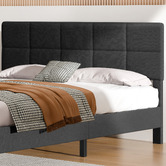 Hoxton Room Black Cassandra Upholstered Bed