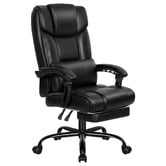 Hoxton Room Marius PU Leather Executive Chair with Footrest