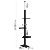 Hoxton Room 286cm Cecil Cat Tree