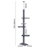 Hoxton Room 286cm Cecil Cat Tree