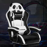 Hoxton Room Kostis Gaming Massage Office Chair with Footrest
