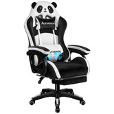 Hoxton Room Kostis Gaming Massage Office Chair with Footrest