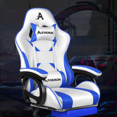 Hoxton Room Kostis Gaming Massage Office Chair with Footrest