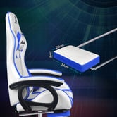 Hoxton Room Kostis Gaming Massage Office Chair with Footrest