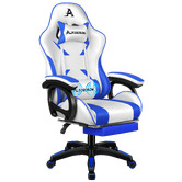 Hoxton Room Kostis Gaming Massage Office Chair with Footrest