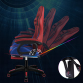 Hoxton Room Kostis Gaming Massage Office Chair with Footrest