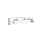 Hoxton Room Grace 2 Drawer Entertainment Unit with LED