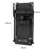 Hoxton Room Strivon Foldable Electric Treadmill