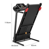 Hoxton Room Draxen Foldable Electric Treadmill