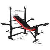 Hoxton Room Remington 8-in-1 Weight Bench