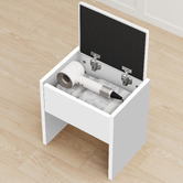 Hoxton Room 2 Piece Ashly Dressing Table &amp; Stool Set