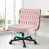 Hoxton Room Eliska Boucle Swivel Home Office Chair