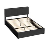 Hoxton Room Charcoal Macauley Gas Lift Bed Frame