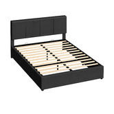 Hoxton Room Charcoal Macauley Gas Lift Bed Frame