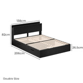Hoxton Room Camilla Bed Frame with Charging Station &amp; Drawers