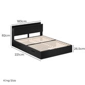 Hoxton Room Camilla Bed Frame with Charging Station &amp; Drawers