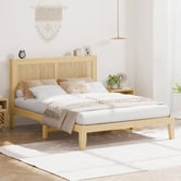 Hoxton Room Diaz Rattan Platform Bed