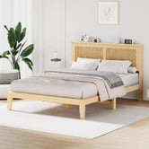 Hoxton Room Diaz Rattan Platform Bed