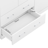 Hoxton Room Denison 3 Door Wardrobe