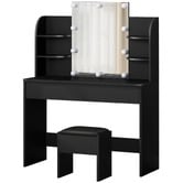 Hoxton Room 2 Piece Taimi Dressing Table &amp; Stool Set
