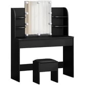 Hoxton Room 2 Piece Taimi Dressing Table &amp; Stool Set