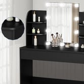 Hoxton Room 2 Piece Taimi Dressing Table &amp; Stool Set