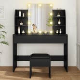 Hoxton Room 2 Piece Taimi Dressing Table &amp; Stool Set