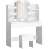 Hoxton Room 2 Piece Taimi Dressing Table &amp; Stool Set