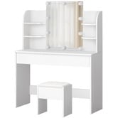 Hoxton Room 2 Piece Taimi Dressing Table &amp; Stool Set