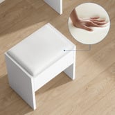 Hoxton Room 2 Piece Taimi Dressing Table &amp; Stool Set