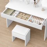 Hoxton Room 2 Piece Taimi Dressing Table &amp; Stool Set